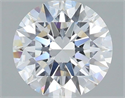 Del inventario de diamantes de laboratorio, 2.07 quilates, Redondo , Color E, claridad VS1 y certificado IGI