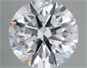 Lab Grown Diamond 5.09 Carats, Round with Ideal Cut, F Color, VVS2 Clarity and Certified by IGI