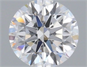 Lab Grown Diamond 1.02 Carats, Round with Excellent Cut, D Color, VVS1 Clarity and Certified by IGI