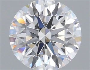 Picture of Lab Grown Diamond 1.02 Carats, Round with Excellent Cut, D Color, VVS1 Clarity and Certified by IGI