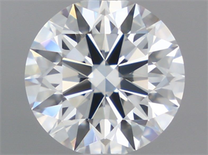 Picture of Lab Grown Diamond 1.34 Carats, Round with Ideal Cut, D Color, VVS2 Clarity and Certified by IGI