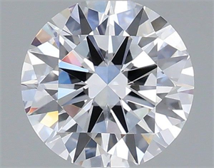 Picture of Lab Grown Diamond 1.03 Carats, Round with Excellent Cut, D Color, VVS1 Clarity and Certified by IGI