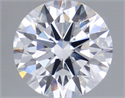 Lab Grown Diamond 1.23 Carats, Round with Ideal Cut, D Color, VVS2 Clarity and Certified by IGI