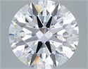 Del inventario de diamantes de laboratorio, 2.06 quilates, Redondo , Color E, claridad VVS2 y certificado IGI