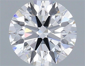 Picture of Lab Grown Diamond 1.06 Carats, Round with Ideal Cut, D Color, VVS1 Clarity and Certified by IGI