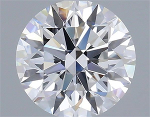 Picture of Lab Grown Diamond 1.05 Carats, Round with Ideal Cut, D Color, VVS1 Clarity and Certified by IGI