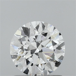 Picture of Lab Grown Diamond 1.06 Carats, Round with Ideal Cut, F Color, IF Clarity and Certified by IGI