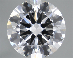 Picture of Lab Grown Diamond 7.01 Carats, Round with Excellent Cut, F Color, VS1 Clarity and Certified by IGI