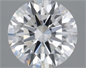 Del inventario de diamantes de laboratorio, 1.43 quilates, Redondo , Color D, claridad VS1 y certificado IGI