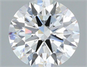 Del inventario de diamantes de laboratorio, 1.25 quilates, Redondo , Color D, claridad VVS2 y certificado IGI