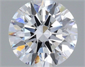 Lab Grown Diamond 1.25 Carats, Round with Ideal Cut, D Color, IF Clarity and Certified by IGI
