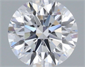 Del inventario de diamantes de laboratorio, 0.83 quilates, Redondo , Color D, claridad VVS2 y certificado IGI