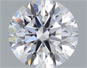 Lab Grown Diamond 0.73 Carats, Round with Ideal Cut, D Color, VS2 Clarity and Certified by IGI