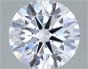 Del inventario de diamantes de laboratorio, 0.72 quilates, Redondo , Color E, claridad VVS1 y certificado IGI
