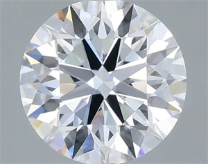 Picture of Lab Grown Diamond 1.03 Carats, Round with Ideal Cut, D Color, VVS1 Clarity and Certified by IGI