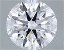 Lab Grown Diamond 0.77 Carats, Round with Ideal Cut, D Color, VS1 Clarity and Certified by IGI