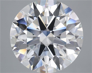 Picture of Lab Grown Diamond 8.06 Carats, Round with Ideal Cut, E Color, VVS2 Clarity and Certified by IGI