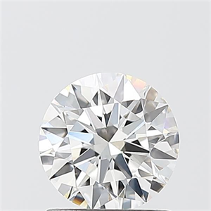 Picture of Lab Grown Diamond 1.05 Carats, Round with Ideal Cut, F Color, VVS2 Clarity and Certified by IGI