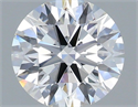 Lab Grown Diamond 1.47 Carats, Round with Ideal Cut, F Color, VS1 Clarity and Certified by IGI