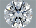 Lab Grown Diamond 2.01 Carats, Round with Ideal Cut, F Color, VS1 Clarity and Certified by IGI