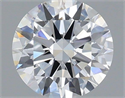 Lab Grown Diamond 1.01 Carats, Round with Excellent Cut, E Color, VS1 Clarity and Certified by IGI