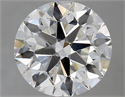 Natural Diamond 4.01 Carats, Round with Excellent Cut, G Color, VS2 Clarity and Certified by IGI