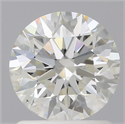 Natural Diamond 1.11 Carats, Round with Excellent Cut, J Color, SI2 Clarity and Certified by GIA