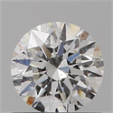 Diamante Natural 0.57 quilates, Redondo , Color E, claridad SI1 y certificado GIA