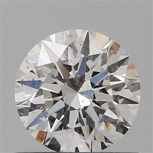 Foto Diamante Natural 0.57 quilates, Redondo , Color E, claridad SI1 y certificado GIA de