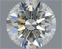 Diamante Natural 0.52 quilates, Redondo , Color H, claridad SI1 y certificado IGI
