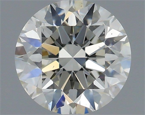 Foto Diamante Natural 0.52 quilates, Redondo , Color H, claridad SI1 y certificado IGI de