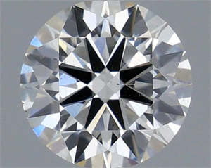 Foto Diamante Natural 0.51 quilates, Redondo , Color H, claridad SI1 y certificado IGI de