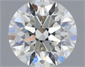 Diamante Natural 0.51 quilates, Redondo , Color H, claridad SI1 y certificado IGI