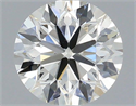 Natural Diamond 0.50 Carats, Round with Very Good Cut, I Color, SI1 Clarity and Certified by IGI