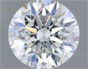 Diamante Natural 1.00 quilates, Redondo , Color H, claridad I1 y certificado GIA