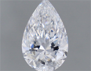 Picture of Natural Diamond 0.73 Carats, Pear with  Cut, D Color, SI1 Clarity and Certified by GIA