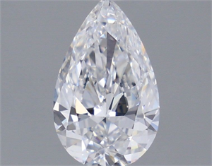 Foto Diamante Natural 0.51 quilates, De pera , Color D, claridad VS1 y certificado GIA de