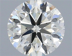 Foto Diamante Natural 0.50 quilates, Redondo , Color J, claridad SI1 y certificado IGI de