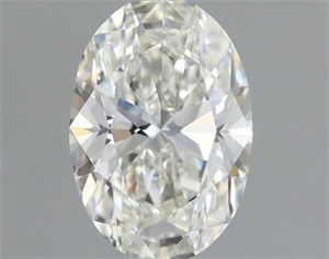 Picture of Natural Diamond 0.60 Carats, Oval with  Cut, I Color, VVS1 Clarity and Certified by GIA