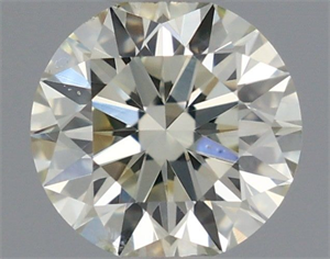 Foto Diamante Natural 0.40 quilates, Redondo , Color K, claridad SI1 y certificado IGI de