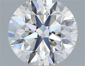 Picture of Natural Diamond 0.40 Carats, Round with Very Good Cut, H Color, VS2 Clarity and Certified by IGI