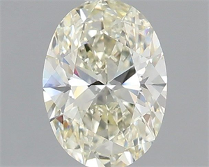 Picture of Natural Diamond 0.69 Carats, Oval with  Cut, J Color, VS1 Clarity and Certified by IGI