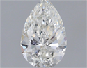 Natural Diamond 0.78 Carats, Pear with  Cut, H Color, VVS1 Clarity and Certified by GIA