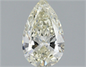 Diamante Natural 0.90 quilates, De pera , Color J, claridad SI1 y certificado IGI