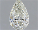 Natural Diamond 0.45 Carats, Pear with  Cut, H Color, VS1 Clarity and Certified by IGI