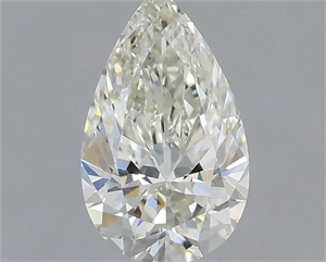 Picture of Natural Diamond 0.45 Carats, Pear with  Cut, H Color, VS1 Clarity and Certified by IGI