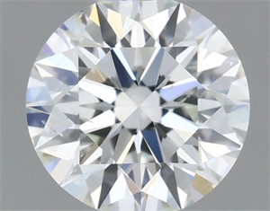Picture of Natural Diamond 0.40 Carats, Round with Excellent Cut, F Color, SI1 Clarity and Certified by IGI