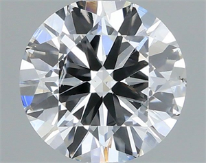 Picture of Natural Diamond 0.40 Carats, Round with Excellent Cut, D Color, SI1 Clarity and Certified by IGI