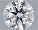 Natural Diamond 0.43 Carats, Round with Very Good Cut, E Color, SI1 Clarity and Certified by IGI