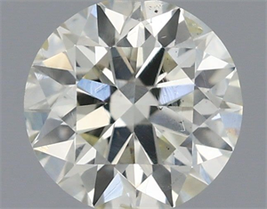 Foto Diamante Natural 0.50 quilates, Redondo , Color L, claridad SI2 y certificado IGI de